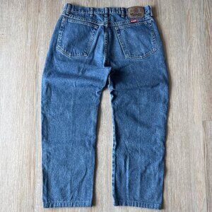 Wrangler Authentic Jeans 30x25 Straight Leg Vintage 90s Medium Wash